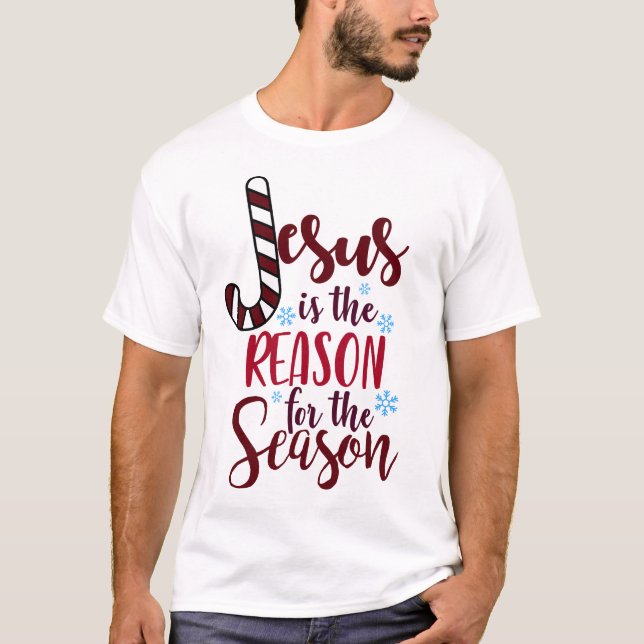 Festive Jesus är orsaken till säsongen T Shirt (Framsida)