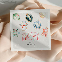 Festive Jingle & Mingle-jul Pappersservett