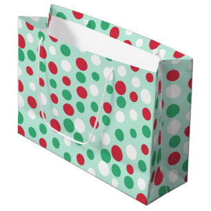 Festive Jolly Dots Gift Bag