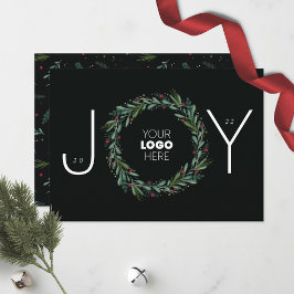 Festive JOY Corporate Wandan Lövs Berries Julkort
