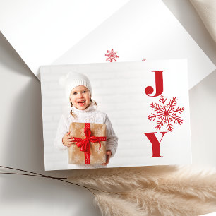 Festive Joy Fotokort för mappat Helgdag Helgkort