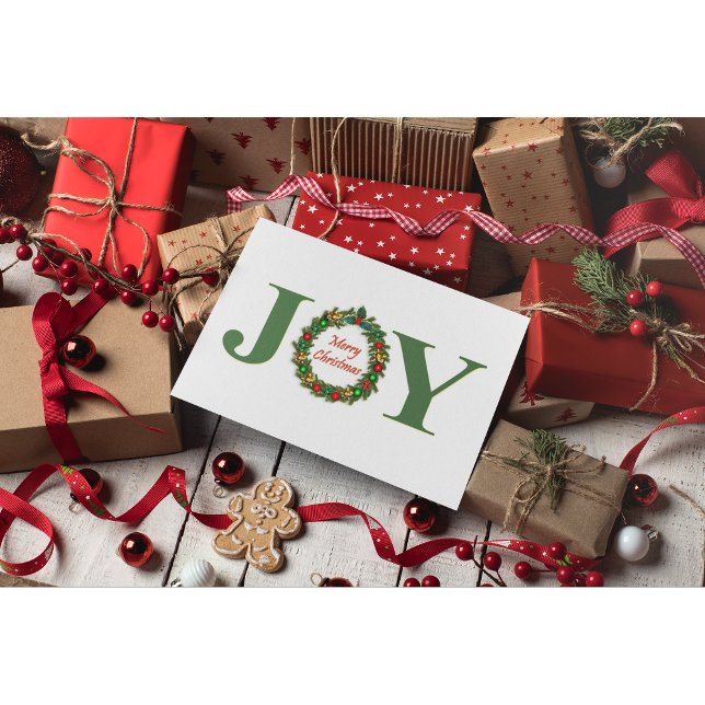 Festive Joy God God God God WAN Helg Vykort (Skapare uppladdad)