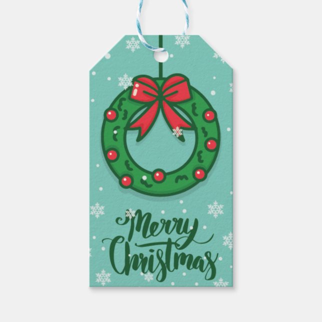 Festive Joy Presentetikett (Framsidan)