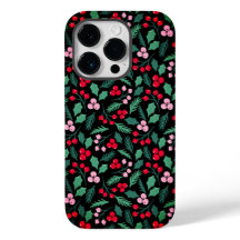 Festive jul Berry Delight sömlös mönster