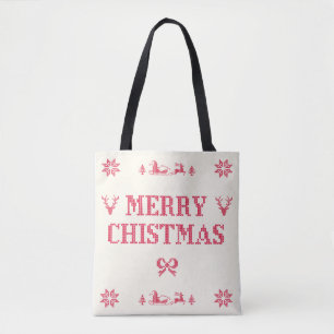 Festive jul Cheer Tygkasse