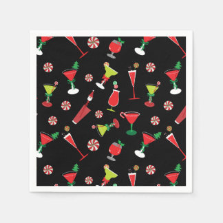 Festive jul Cocktails Pappersservett