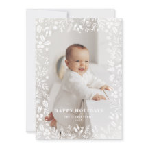 Festive jul Foliage Ram Overlay Photo