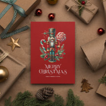 Festive jul Nutcracker Personalizable