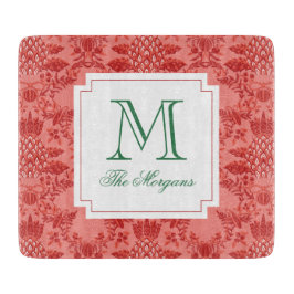 Festive jul Pineapple Ornamles Monogram