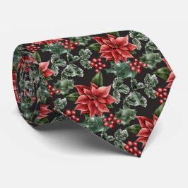 Festive jul poinsettia, mönster slips