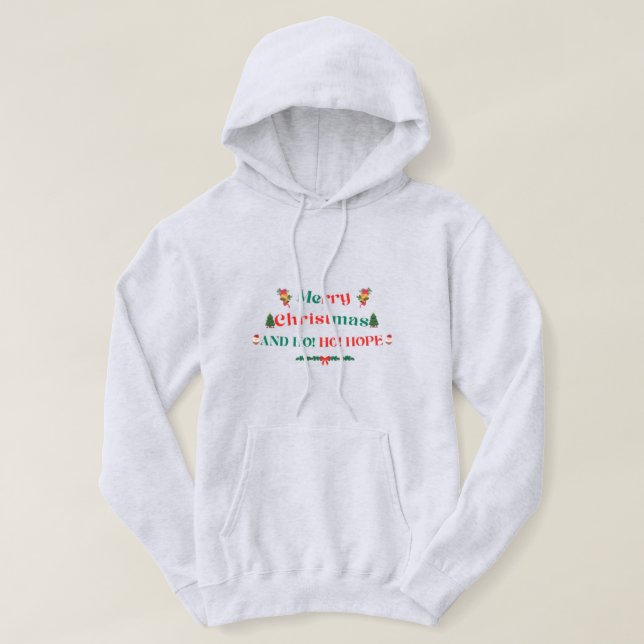 Festive jul Spirit Manar Hoodie (Design framsida)