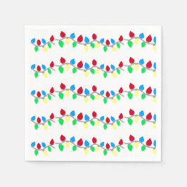 Festive jul String Ljus Pappersservett