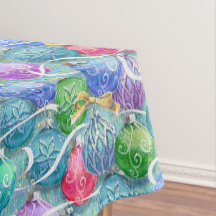 Festive jul Tablecloth