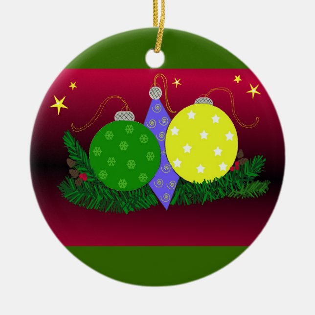 Festive Juldekorationer (Framsidan)