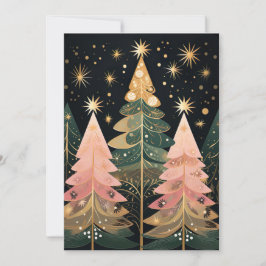 Festive Julgran Greeting Card Julkort