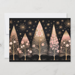 Festive Julgran Greeting Card Julkort