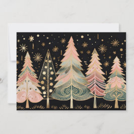 Festive Julgran Greeting Card Julkort