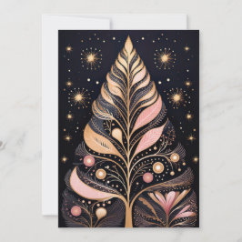 Festive Julgran Greeting Card Julkort