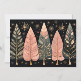 Festive Julgran Greeting Card Julkort