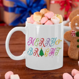 Festive Julgran med god färg Kaffemugg