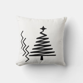 "Festive Julgran Square Pillow" Kudde