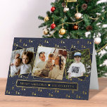 Festive Julgranar 3 Photo Collage Real<br><div class="desc">Skicka ut årets semesterhälsningar i stil med dessa unika och moderna riktiga folier som pressade helgdagskort. Lägg enkelt till egna foton och anpassningsbar i dessa helgdagskort genom att använda avsnittet "Redigera den här designmallen" eller klicka på "Anpassa den" för att få åtkomst till mer avancerad redigeringsprogram i verktygen.</div>