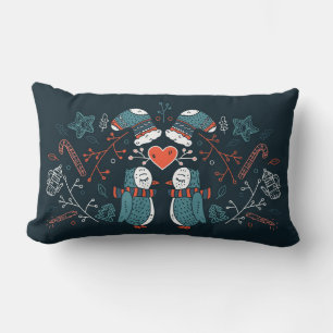 Festive jultomten Adsible Penguins Lumbar Pillow Lumbarkudde