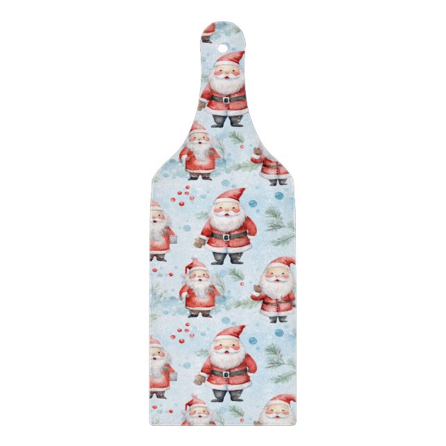 Festive Jultomten jul Mönster (Framsidan)