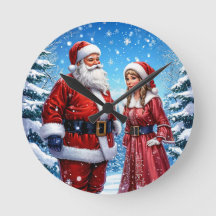 Festive Jultomten och Claus