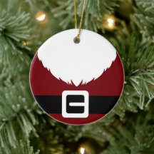 Festive Jultomten Red Kostym Jacka och Bälte