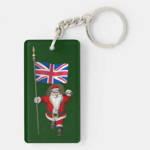 Festive Jultomten with Flagga of the UK