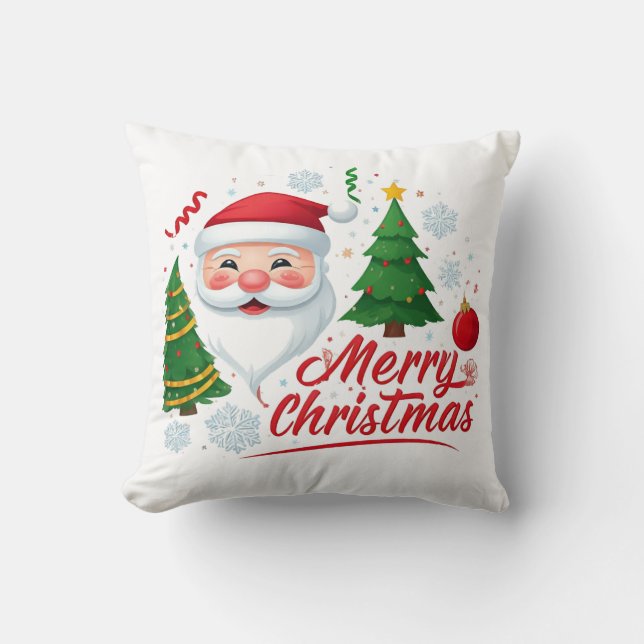 "Festive Kärlek: God jul Design Kudde (Framsida)