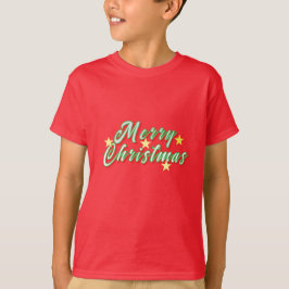 "Festive Kids' jul T-Shirt