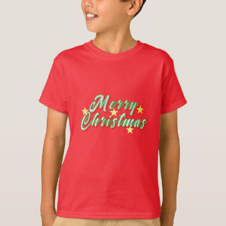 "Festive Kids' jul T-Shirt