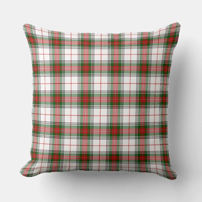 Festive Klan Stewart Tartan Play Pillow Kudde (Framsida)