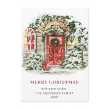 Festive Land House jul Hälsning