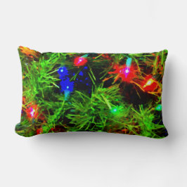 "Festive Ljus Lumbar Dekorativ kudde