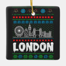 Festive London United Kingdom Ugly Christmas