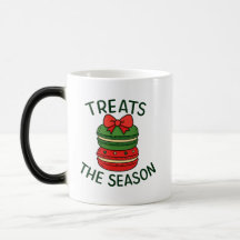 Festive Macaron Helgdag Mugg