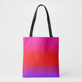 Festive Magenta Red Lila Ombre Tygkasse