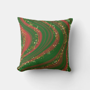 Festive Marble Pillow Kudde