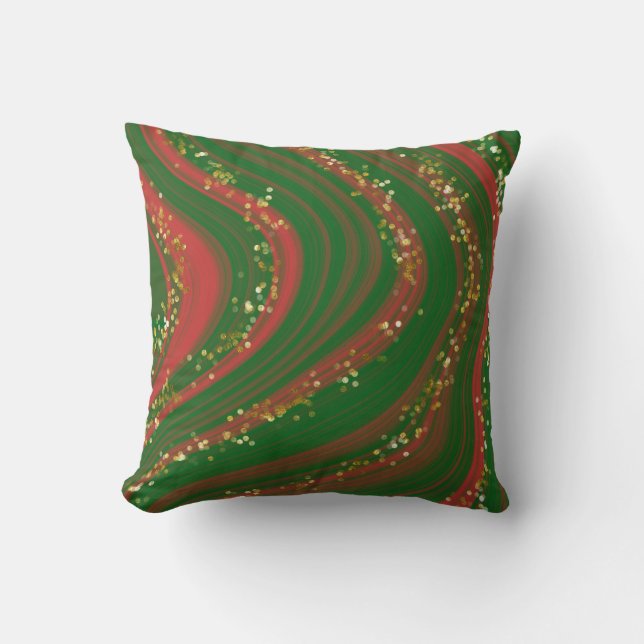 Festive Marble Pillow Kudde (Framsida)