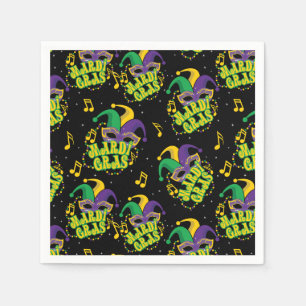Festive Mardi Gras Pappersservett
