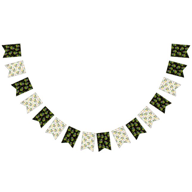 Festive Mardi Gras Vimplar (Alla)