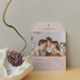 Festive Märkre Flat Helgdag Card Julkort
