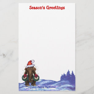 Festive Mastodon Brevpapper