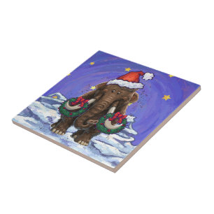 Festive Mastodon Kakelplatta