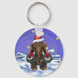 Festive Mastodon Nyckelring