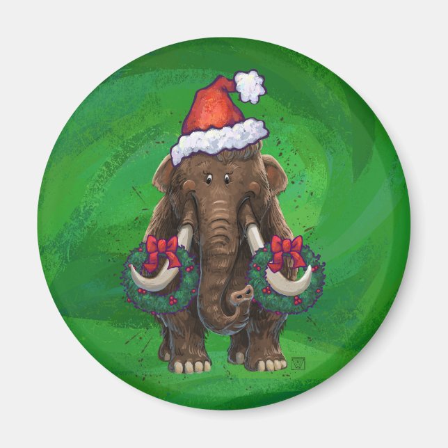 Festive Mastodon på Grönt Magnet (Framsidan)