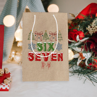 Festive Meme "Six Seven" 6 7 Xmas Kraft